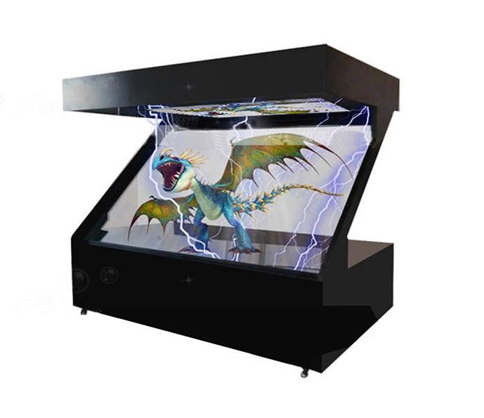 180度3d全息广告机